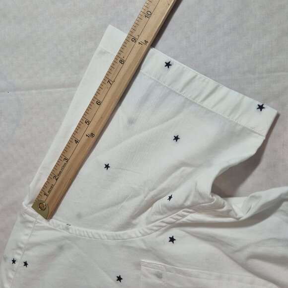 Daniel Cremieux Men's Shirt Size L White Stars United Collection Button Up (57) - Picture 8 of 11